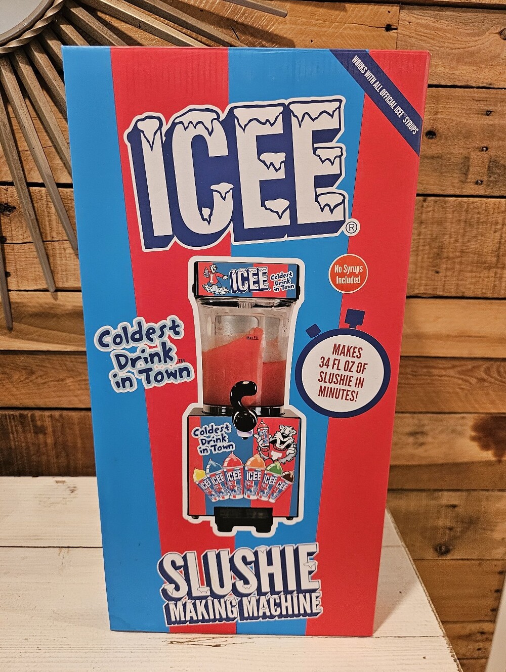 ICEE Slushie Making Machine w/ 2 DaVinci Gourmet Syrups (Cherry/Blue Raspberry) - Picture 11 of 16